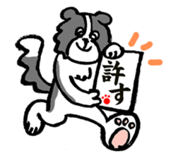 Border Collie everyday Sticker sticker #10190027