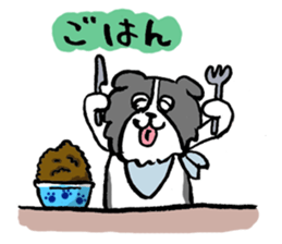 Border Collie everyday Sticker sticker #10190043