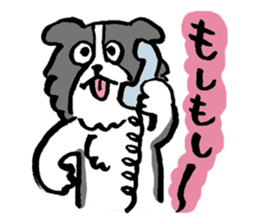 Border Collie everyday Sticker sticker #10190047