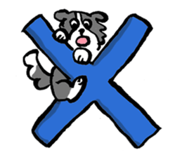 Border Collie everyday Sticker sticker #10190055