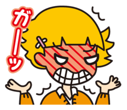 Cute high-school girls sticker #10190142