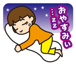 Cute high-school girls sticker #10190167