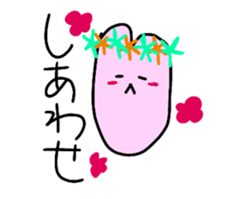 usagoki cyan sticker #10190188