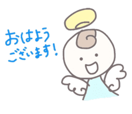 the kind angel & the mean devil sticker #10190856