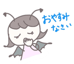 the kind angel & the mean devil sticker #10190857