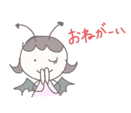 the kind angel & the mean devil sticker #10190859