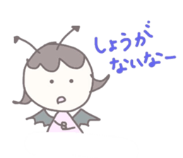 the kind angel & the mean devil sticker #10190861