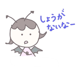 the kind angel & the mean devil sticker #10190861