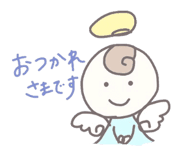 the kind angel & the mean devil sticker #10190862