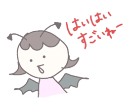 the kind angel & the mean devil sticker #10190867