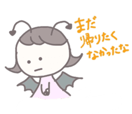 the kind angel & the mean devil sticker #10190869