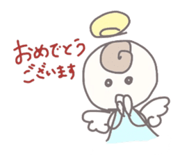 the kind angel & the mean devil sticker #10190876