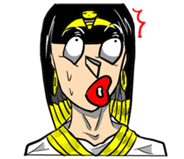 Incredibly beautiful woman sticker #10190940