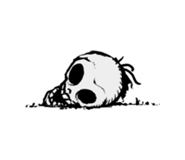 skeleton_samurai sticker #10191135