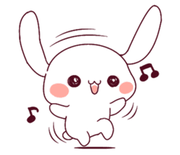 Ultra-small rabbit! sticker #10191177