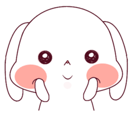 Ultra-small rabbit! sticker #10191179