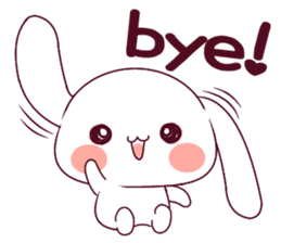 Ultra-small rabbit! sticker #10191180