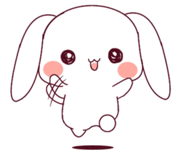 Ultra-small rabbit! sticker #10191194