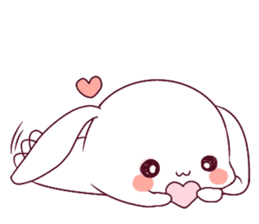 Ultra-small rabbit! sticker #10191195