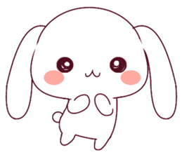 Ultra-small rabbit! sticker #10191199