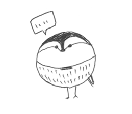 White Wagtail-chan Sticker sticker #10191530