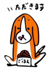 Beagle dogs Love sticker #10191627