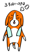 Beagle dogs Love sticker #10191640