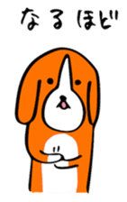 Beagle dogs Love sticker #10191653