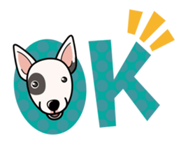 iinu - Bull Terrier sticker #10191776