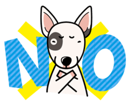 iinu - Bull Terrier sticker #10191777