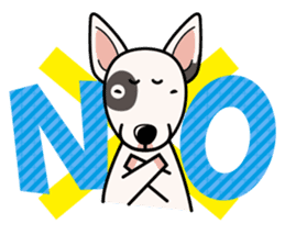iinu - Bull Terrier sticker #10191777