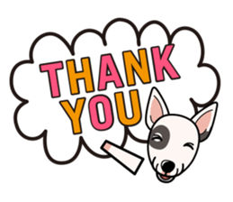 iinu - Bull Terrier sticker #10191778