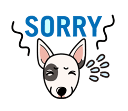 iinu - Bull Terrier sticker #10191779