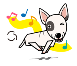 iinu - Bull Terrier sticker #10191781