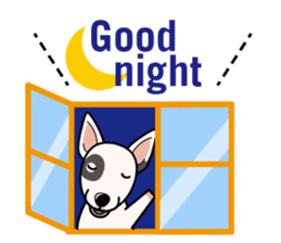 iinu - Bull Terrier sticker #10191785