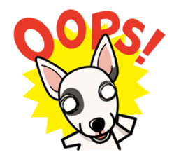 iinu - Bull Terrier sticker #10191786