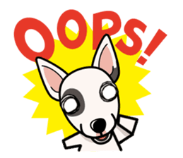 iinu - Bull Terrier sticker #10191786
