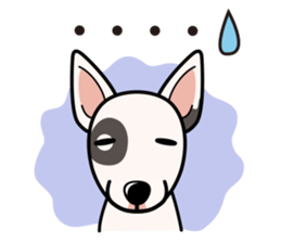iinu - Bull Terrier sticker #10191789