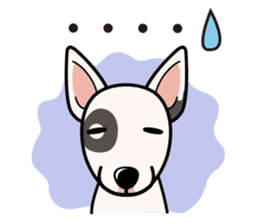 iinu - Bull Terrier sticker #10191789