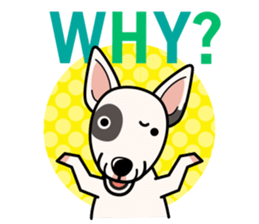 iinu - Bull Terrier sticker #10191791