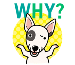 iinu - Bull Terrier sticker #10191791