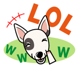 iinu - Bull Terrier sticker #10191792