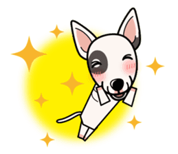 iinu - Bull Terrier sticker #10191793