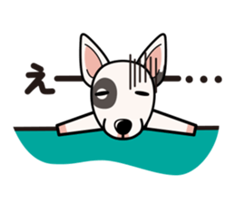 iinu - Bull Terrier sticker #10191794