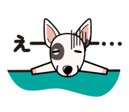 iinu - Bull Terrier sticker #10191794