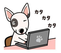 iinu - Bull Terrier sticker #10191797