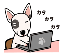 iinu - Bull Terrier sticker #10191797
