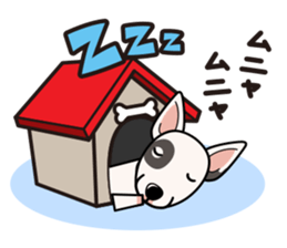 iinu - Bull Terrier sticker #10191800