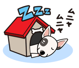 iinu - Bull Terrier sticker #10191800