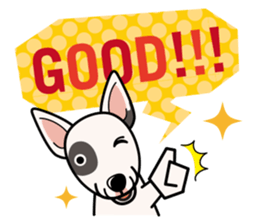 iinu - Bull Terrier sticker #10191802